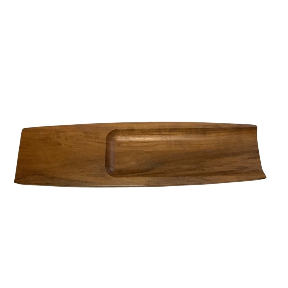 Vtg Selandia Designs Teakwood Serving‎ Tray Thailand 20” x 6”
